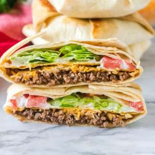 Copycat Taco Bell Crunchwrap