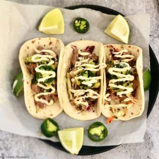 Asian Style Tuna Tacos