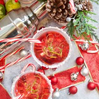 Candy Cane Cosmopolitan