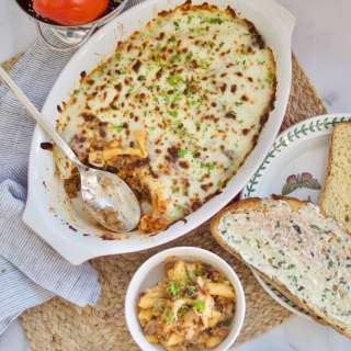 Cheesy Beef and Pasta Casserole