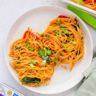 Gochujang Noodles with Mackerel