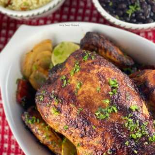 Latin Mayo Roasted Chicken