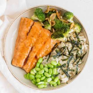 Teriyaki Salmon Bowl