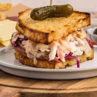 Corned Beef and Swiss Sandwich