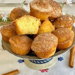 Cinnamon Sugar Mini Donut Muffins