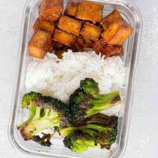 Maple Soy Tofu Meal Prep