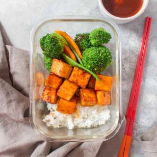 Korean Spicy Tofu Meal Prep