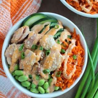 Teriyaki Salmon Bowls