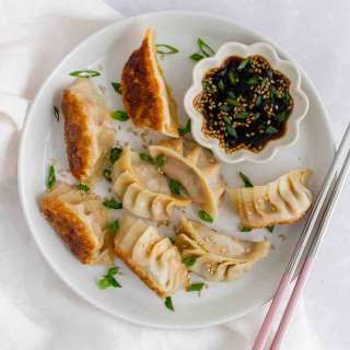 Pork and Kimchi Dumplings
