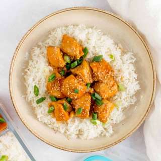Spicy Garlicky Instant Pot Sesame Chicken