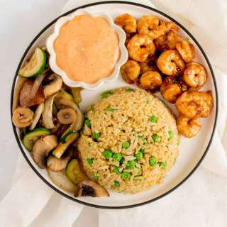 Hibachi Shrimp with Fried Rice