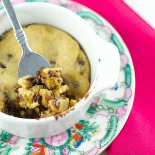 Chocolate Chip Cookies In A Mug