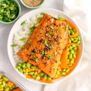 Sweet Chili Salmon Meal Prep