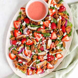 Spinach Strawberry Salad