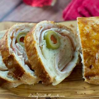 Holiday Ham Rolled Bread Recipe (Pan De Jamon)