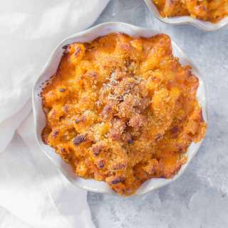 Baked Tomato Soup Mac and Cheese