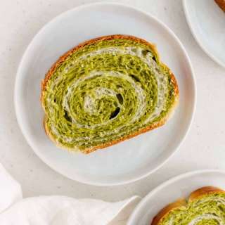 Matcha Swirl Milk Bread