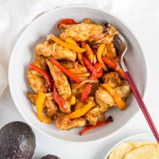 Air Fryer Chicken Fajitas