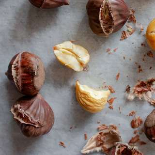 How to roast chestnuts