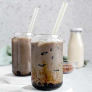 Hojicha Bubble Tea
