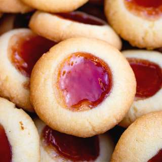 Lemon Raspberry Thumbprint Cookies Recipe