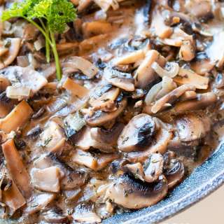 Creamy Mushrooms Recipe