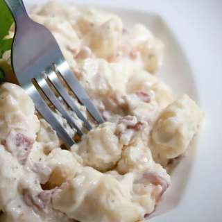 Cheesy Gnocchi Cream Sauce with Bacon Recipe