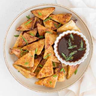 Crispy Baked Teriyaki Tofu