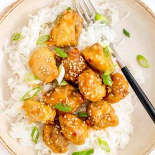 Air Fryer Orange Chicken