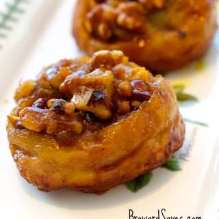 Pumpkin Walnut Sticky Buns
