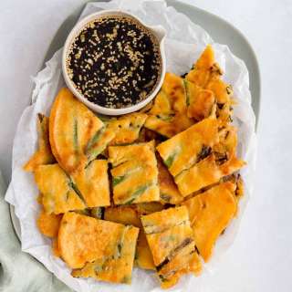 Pajeon (Korean Scallion Pancake)