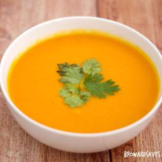 Creamy Carrot Ginger Soup Recipe