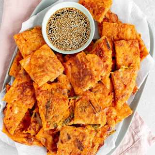 Kimchi Pancakes (Kimchijeon)