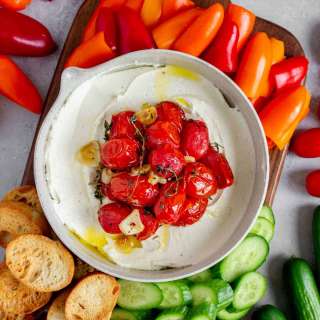 Whipped Feta Dip with Roasted Tomatoes