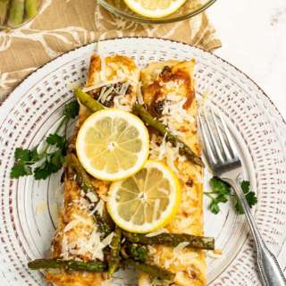 Chicken Asparagus Crepes