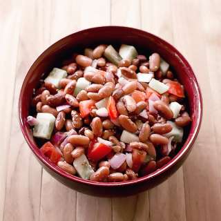Kidney Bean Salad with Vinaigrette Dressing
