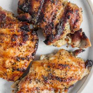 Grilled Chicken Thighs