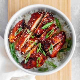 Air Fryer Gochujang Chicken Thighs
