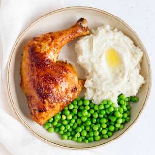 Baked Chicken Quarters