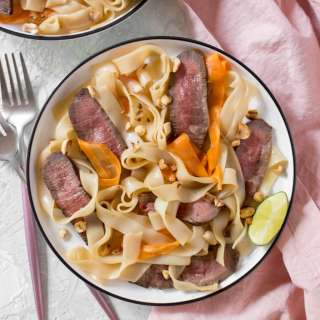 Vietnamese inspired Beef Noodle Salad