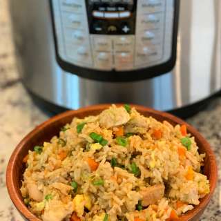 Instant Pot Chicken Fried Rice