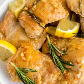 Lemon Rosemary Chicken Thighs