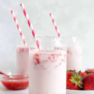 Korean Strawberry Milk