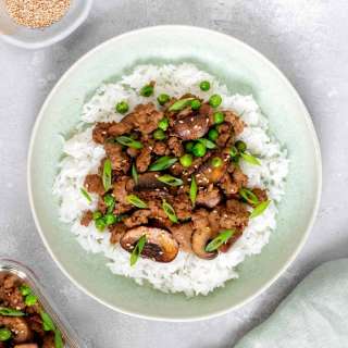 Teriyaki Ground Pork Stir Fry