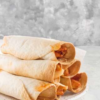 Air Fryer Chicken Taquitos