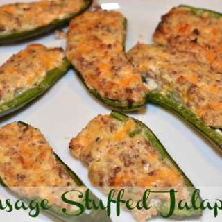 Sausage Stuffed Jalapenos