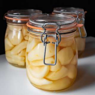 Home Canned Pears Recipe