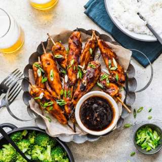 Teriyaki Chicken Skewers