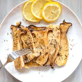 Lemon Thyme King Oyster Mushroom Recipe