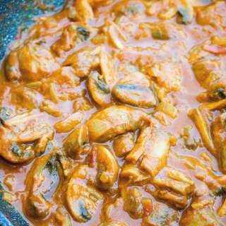 Mushroom Tikka Masala Recipe